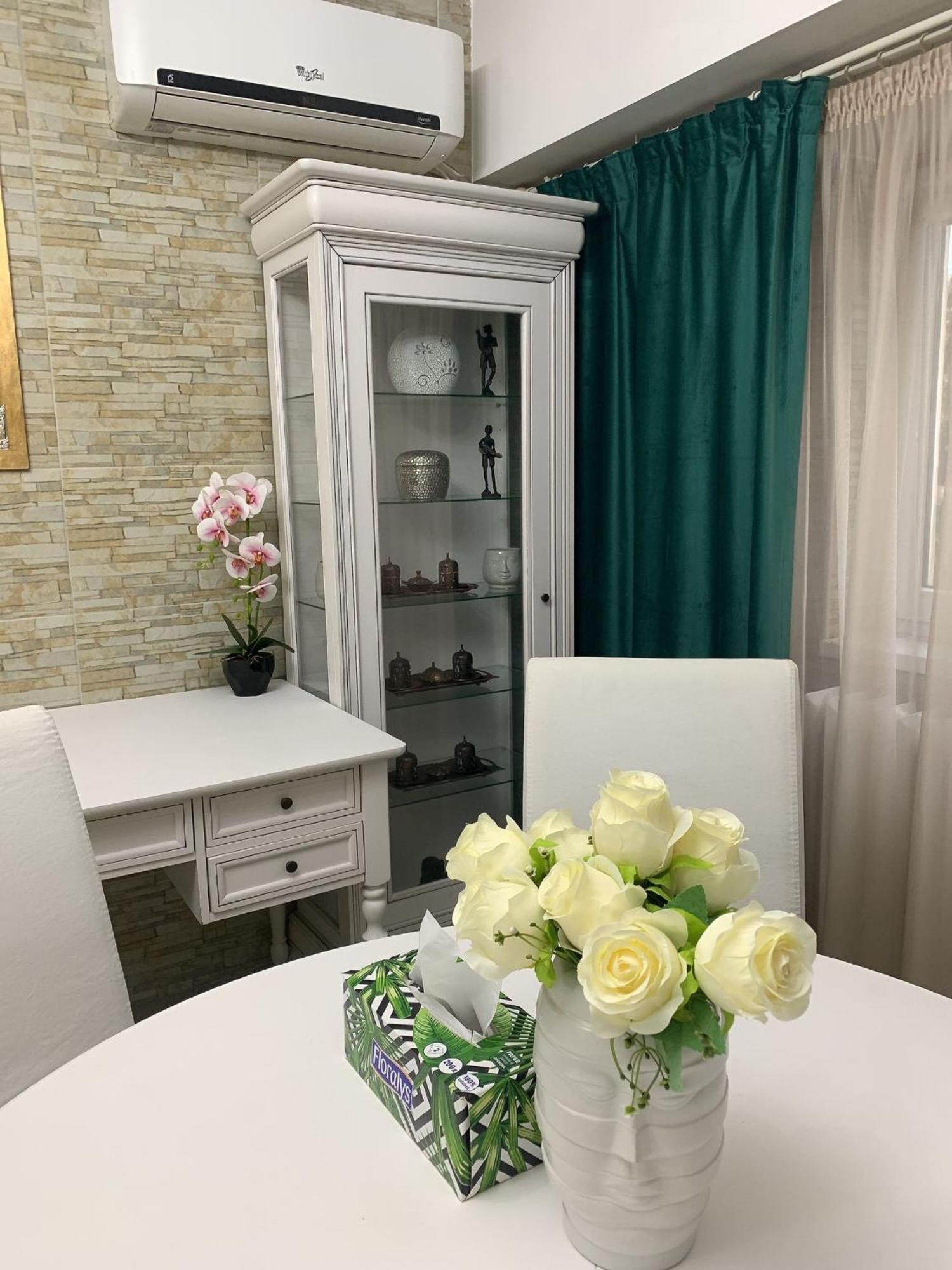 Chic Apartment Piata Constitutiei - View From The Balcony To The Palace Of Parliament Βουκουρέστι Εξωτερικό φωτογραφία
